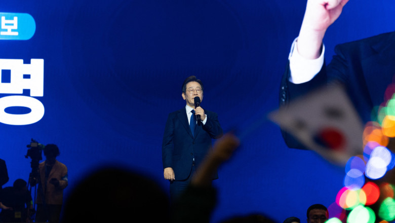 alegeri in coreea de sud dupa destituirea fostului presedinte yoon suk yeol candidatul opozitiei promite o victorie zdrobitoare 680e2f08f1ddd