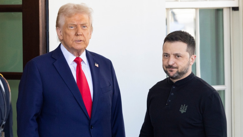 donald trump aminteste din nou ca nu este un fan al lui volodimir zelenski dar spune ca nu l invinovateste pentru razboiul din ucraina 680201d4dd25d