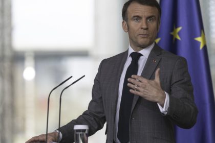 emmanuel macron ar putea sa isi asume rolul de negociator din partea ue cu vladimir putin the telegraph 67f13f98b0959