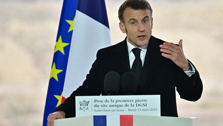 emmanuel macron spune ca franta ar putea recunoaste statul palestinian in iunie la o conferinta a onu 67f6c990ab827