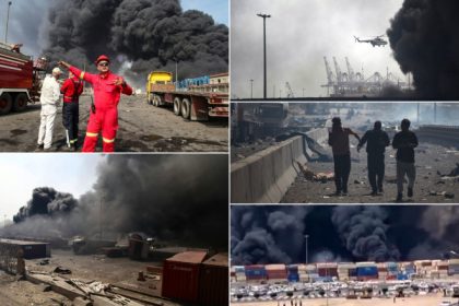 galerie foto cel putin 18 persoane au fost ucise in explozia devastatoare din cel mai mare port din iran alte peste 700 au fost ranite 680dc20931b76
