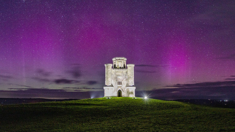 galerie foto spectacolul aurorei boreale surprins in imagini in marea britanie 6800cff84b304
