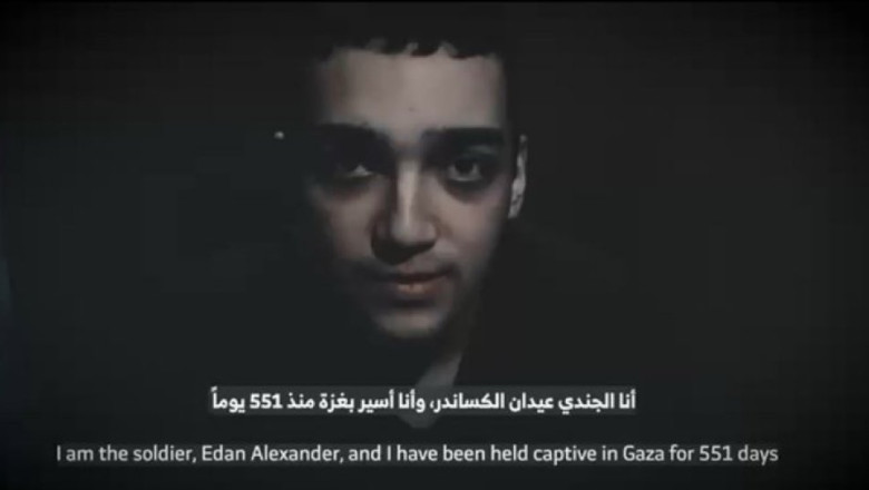hamas a publicat o inregistrare video cu un ostatic israeliano american in viata cine este edan