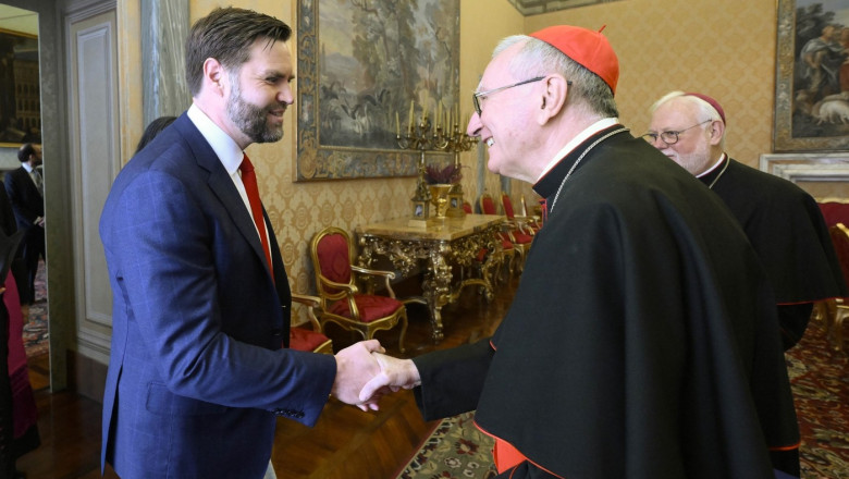 j d vance s a intalnit cu secretarul de stat al vaticanului o intrevedere cu papa francisc lipseste din programul oficial 68039045c1cf7