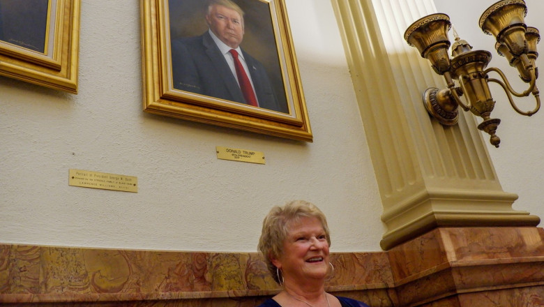 pictorita pe care donald trump a acuzat o ca i a denaturat intentionat portretul activitatea mea de 41 de ani este acum in pericol 67f288e592755