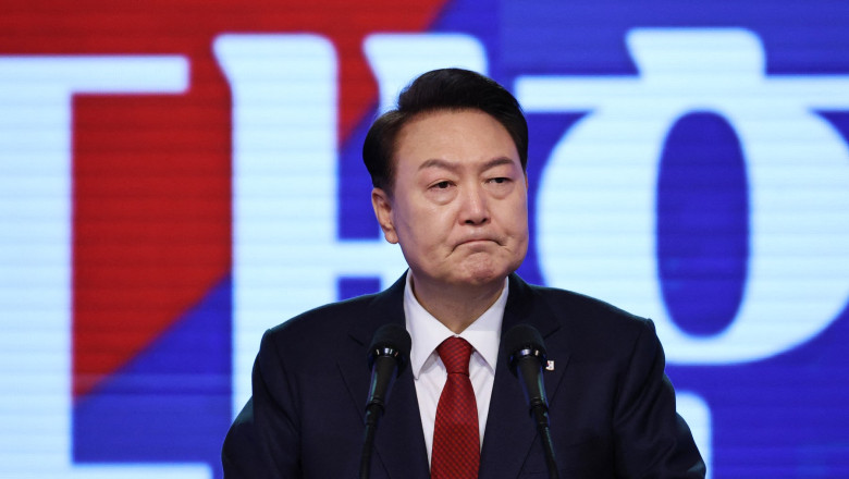 presedintele coreei de sud a fost indepartat oficial din functie yoon suk yeol declarase legea martiala in decembrie 67ef62a437ef7