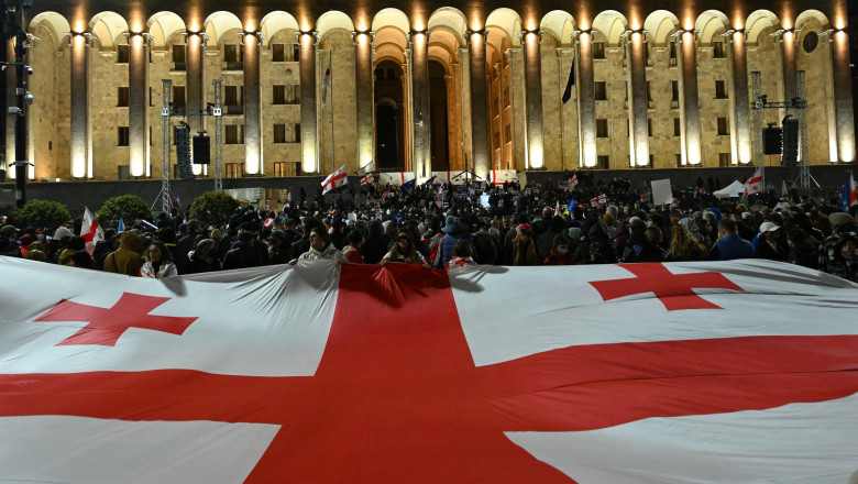 proteste in georgia perchezitii la activistii care au sustinut financiar manifestantii anti guvernamentali 681107ed53a39