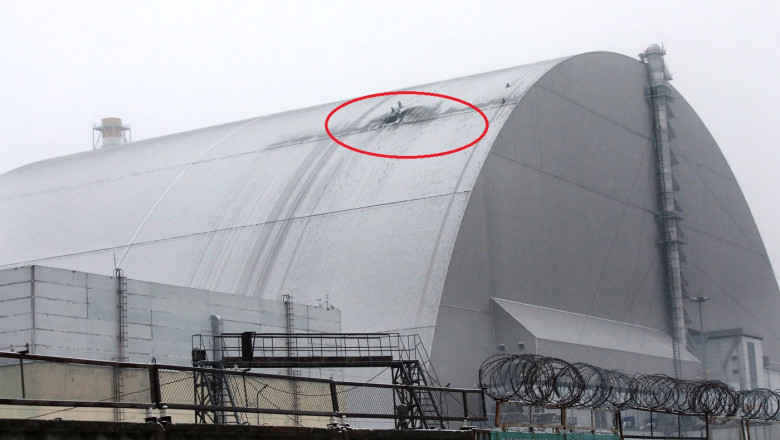 ucraina cauta solutii pentru a repara structura de izolare a centralei nucleare de la cernobil avariata dupa un atac cu drone rusesti 67fb9231285c3