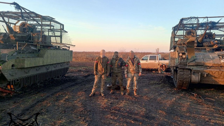 ucrainenii si au abandonat in kursk unele dintre cele mai bune sisteme de armament si au pierdut aici mai multe blindate decat rusii 67f63f49610cd