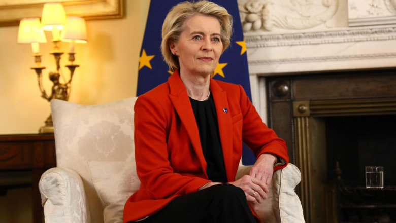 ursula von der leyen spera la o intalnire cu donald trump la funeraliile papei francisc 680b9d9f78320