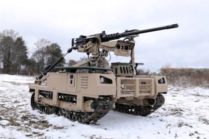 video fortele armate ale ucrainei anunta intrarea in lupta a robotului droid tw 12 7 are senile termoviziune si o mitraliera browning 680beaf684969