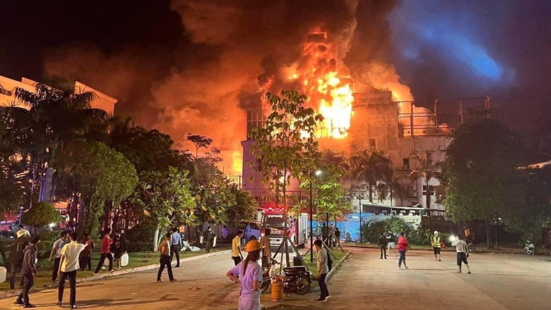 video incendiu intr un hotel din nord estul indiei cel putin 14 morti printre care si doi copii 6811cba0e4595