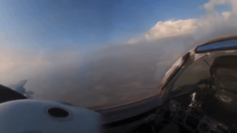 video momentul in care un avion ucrainean mig 29 doboara o drona ruseasca in zbor am simtit bucurie pura 6810eaa0c311a