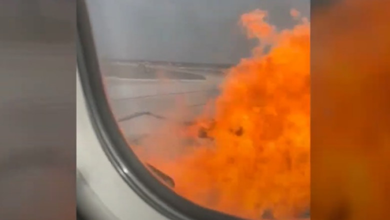 video panica pe un aeroport din florida motorul unui avion delta cu aproape 300 de oameni la bord a luat foc inainte de decolare 680754c94def1