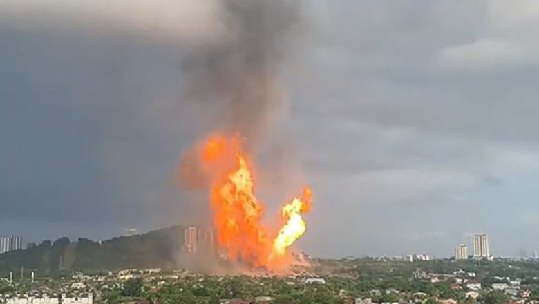 videofoto incendiu urias in malaysia dupa ce o conducta de gaze a explodat la kuala lumpur 67ebdd8229a99