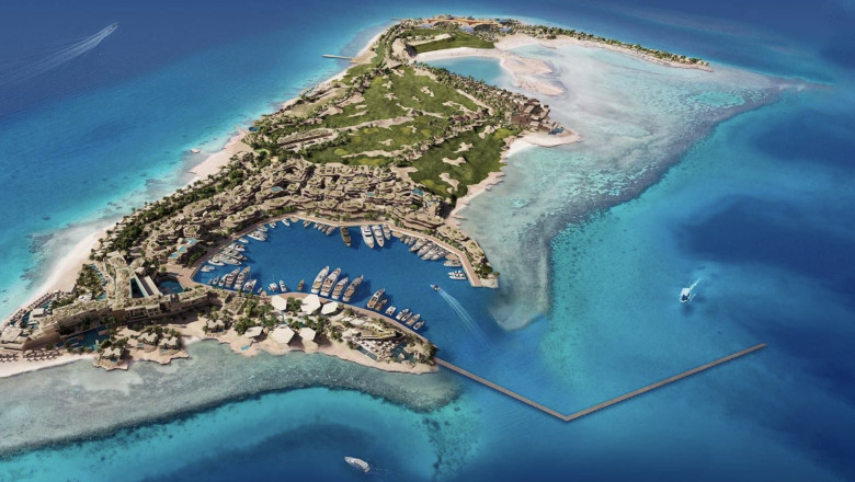 videofoto statiunea de lux sindalah parte a megalopolisului saudit neom a fost inaugurata la marea rosie cum arata 67ebdacf097cd