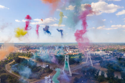 al treilea pod peste raul somes a fost inaugurat la satu mare podul hobanat este o constructie unica in nord vestul romaniei 683a0bb693abd