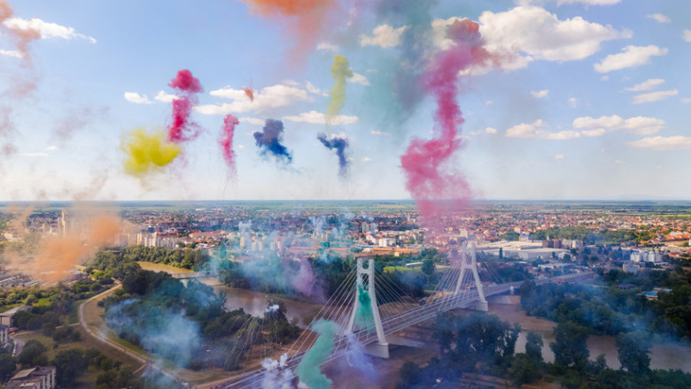 al treilea pod peste raul somes a fost inaugurat la satu mare podul hobanat este o constructie unica in nord vestul romaniei 683a0bb693abd