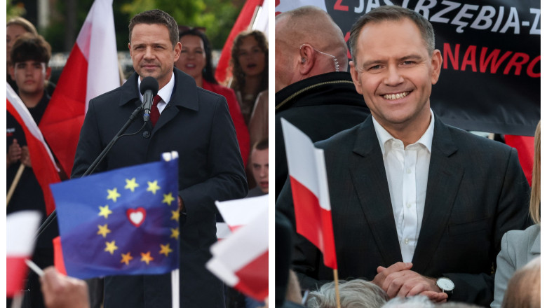 cursa prezidentiala foarte stransa in polonia candidatul pro ue are un mic avans in fata celui sustinut de conservatorii nationalisti 6839564eac346