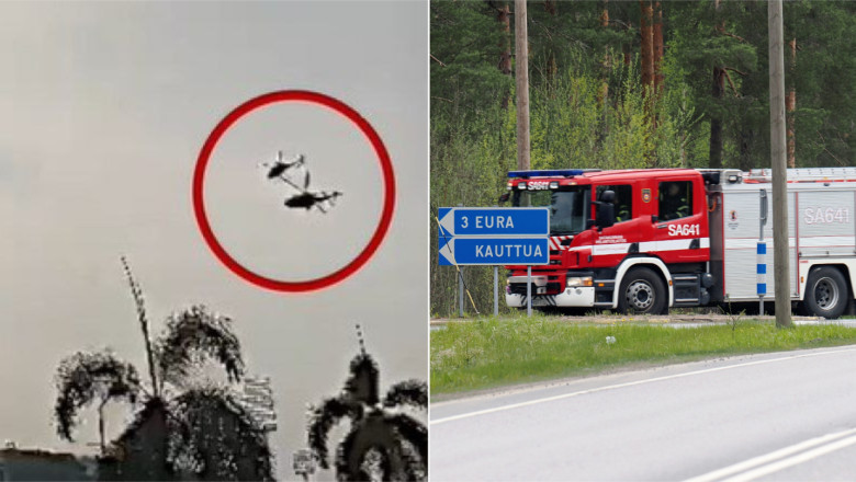 doua elicoptere s au ciocnit in aer in finlanda toti pasagerii au murit victimele erau oameni de afaceri din estonia 6828dde51464d