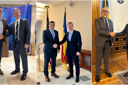 foto insarcinatul cu afaceri al sua intalniri cu liderii partidelor parlamentare mesajul transmis de george simion 6837204b01954