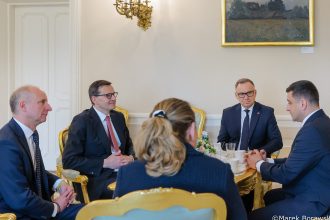 george simion s a intalnit cu presedintele poloniei andrzej duda 68248f290cce9