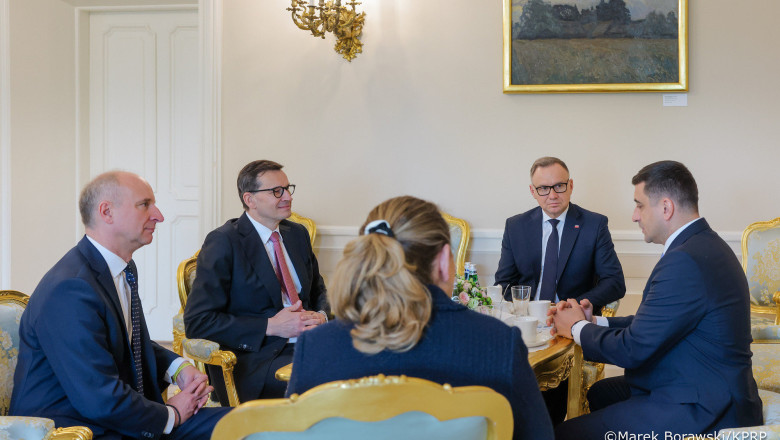 george simion s a intalnit cu presedintele poloniei andrzej duda 68248f290cce9