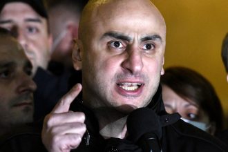 lider al opozitiei pro europene din georgia arestat nika melia este liderul partidului ahali si risca un an de inchisoare 68392e7cd5c01