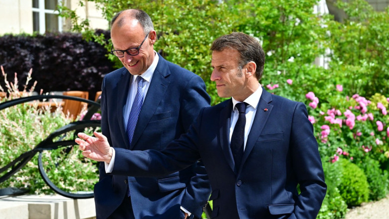 macron si merz au convenit sa infiinteze un consiliu franco german de aparare si securitate 681b84b502092