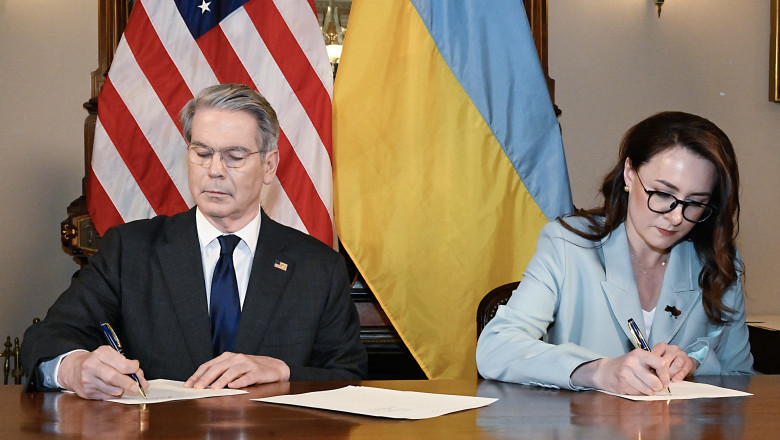 news alert ucraina si sua au semnat acordul pentru stabilirea unui fond de investitii comun pentru reconstructie 68130a60f01c0