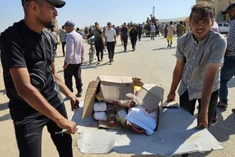 oficial onu aproape 40 de palestinieni au fost raniti de focuri de arma trase de israelieni in timpul distribuirii ajutoarelor in gaza 68373b3e669ac