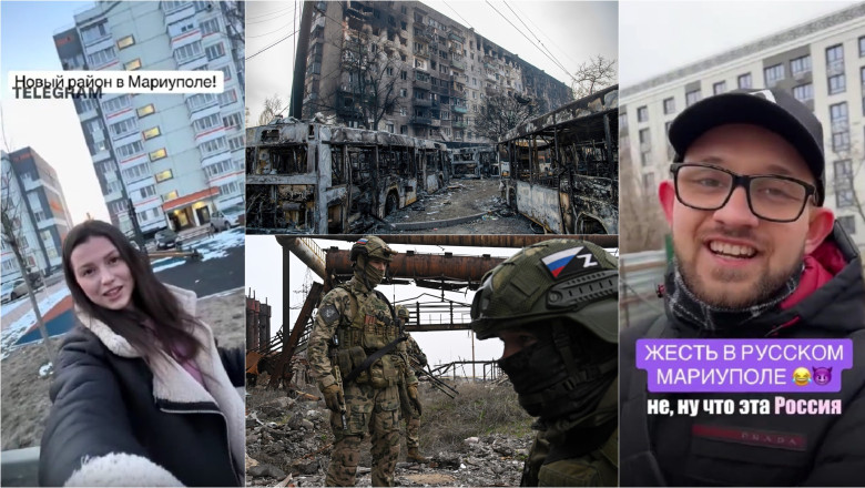 orasul nostru rusesc cum se foloseste rusia de influenceri ca sa ascunda atrocitatile comise in mariupol dupa trei ani de ocupatie 68281db4bd06e