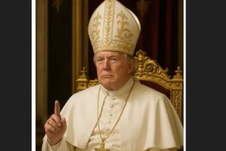 trump despre fotografia cu el costumat in papa nu am avut nicio legatura cu asta sotiei mele chiar i s a parut draguta 681920f91e65a