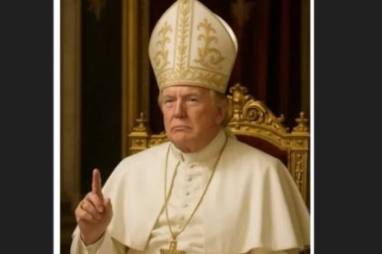 vance ii ia apararea lui trump pentru imaginea in care apare ca papa 6817000cd0d2b