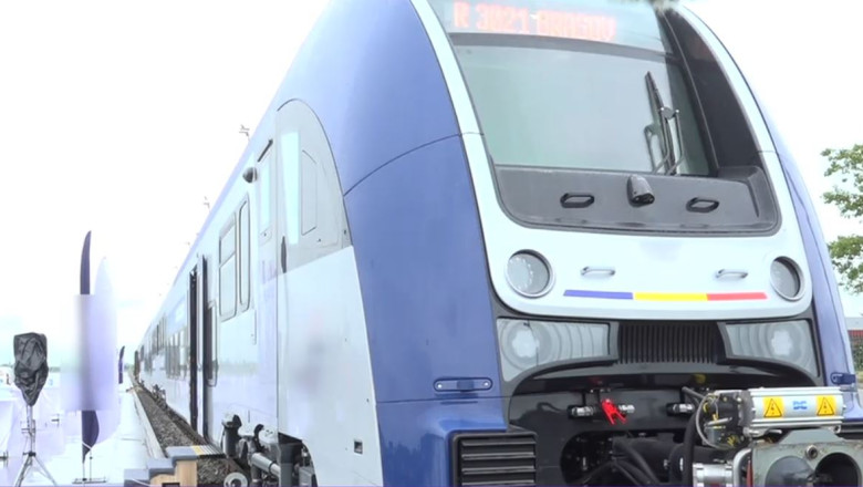 video cum arata primul tren electric construit de polonezi pentru romania face parte dintr un lot de 62 de trenuri si atinge 160 km h 68342784b34bc