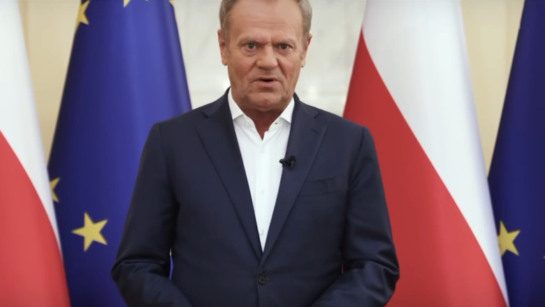 video donald tusk mesaj de sustinere in limba romana pentru nicusor dan primarii din bucuresti si varsovia vor lupta cu aceleasi pericole 6824f9cd296ef