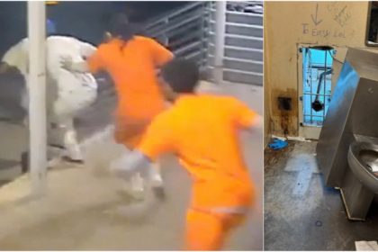 videofoto alerta in sua 10 detinuti au evadat din inchisoare prin spatele unei toalete momentul a fost filmat de camerele de supraveghere 6828b73a73c0d