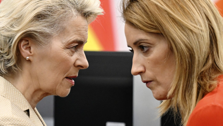 von der leyen metsola si costa au zburat cu un charter de la bruxelles la luxemburg 200 km comisia le ia apararea 68231bac34de1