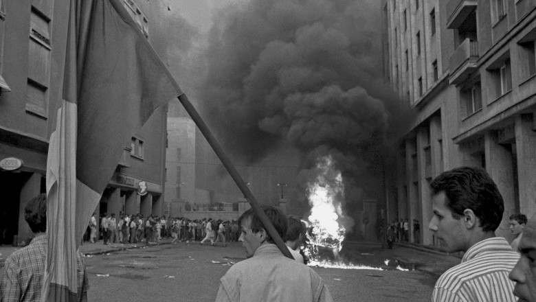 35 de ani de la unul dintre cele mai violente evenimente din istoria romaniei mineriada din 13 15 iunie 1990 684bf2734061e