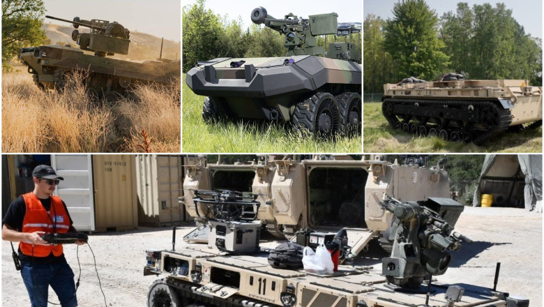 foto dronele obliga armata sua sa si regandeasca vehiculele de lupta robotizate patru prototipuri revolutionare 683d2ec288189
