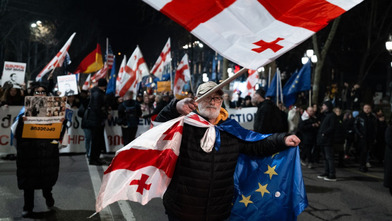 georgia inchide centrul de informare despre ue si nato din tbilisi pe fondul tensiunilor cu occidentul 6840887fb2eb3