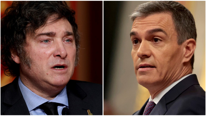javier milei reaprinde scandalul cu pedro sanchez presedintele argentinei lanseaza noi insulte la adresa premierului spaniol 6846c829964b4