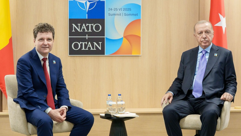 nicusor dan a discutat cu recep tayyip erdogan la haga despre parteneriatul strategic si dezvoltarea in comun a industriei de aparare 685c1d50ed046