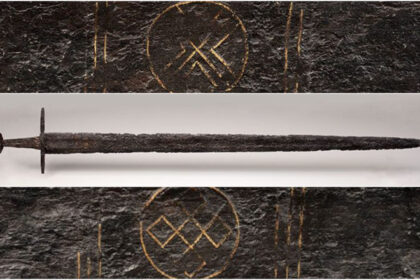 o sabie veche de 1 000 de ani decorata cu simboluri spirituale a fost descoperita intr un rau din olanda 6860239e8ecf3