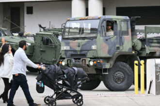 protestele din los angeles ce se intampla in metropola californiana sute de puscasi marini au ajuns in oras 68486f330958c