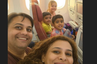 ultimul selfie al unei familii cu 3 copii facut chiar inainte de prabusirea avionului din india planuiau sa se stabileasca in londra 684c0cf0e9310
