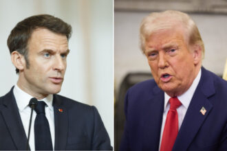 video emmanuel macron atac la donald trump o aberatie sa ceri europei sa cheltuiasca mai mult pentru aparare avand un razboi comercial 685cf0554a8e5