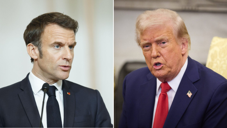 video emmanuel macron atac la donald trump o aberatie sa ceri europei sa cheltuiasca mai mult pentru aparare avand un razboi comercial 685cf0554a8e5