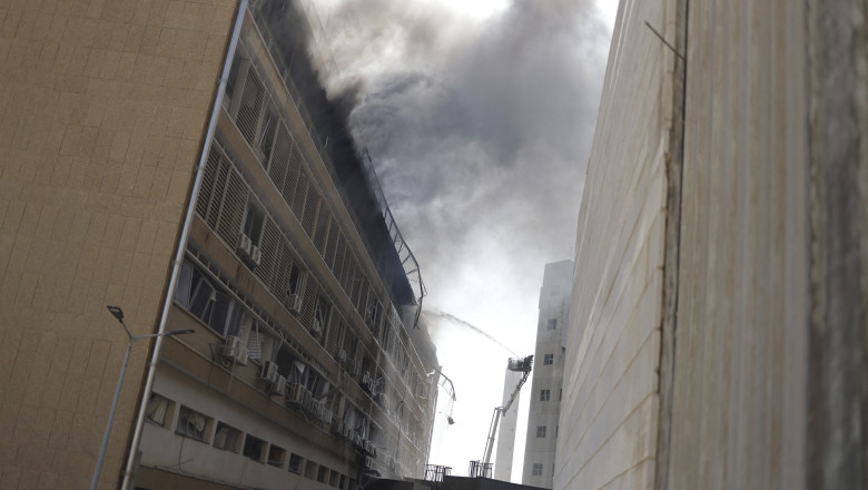 video stateam in pat si a cazut tavanul marturiile pacientilor spitalului din israel distrus de rachetele iraniene inca nu s a incheiat 68552a860d054