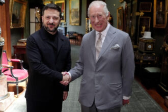 volodimir zelenski vizita in marea britanie presedintele ucrainean s a intalnit si cu regele charles al iii lea la windsor 68596ffe95c0c